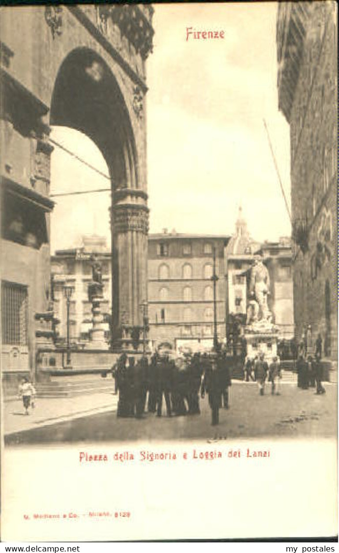 Firenze Florenz Firenze Platz o 1906