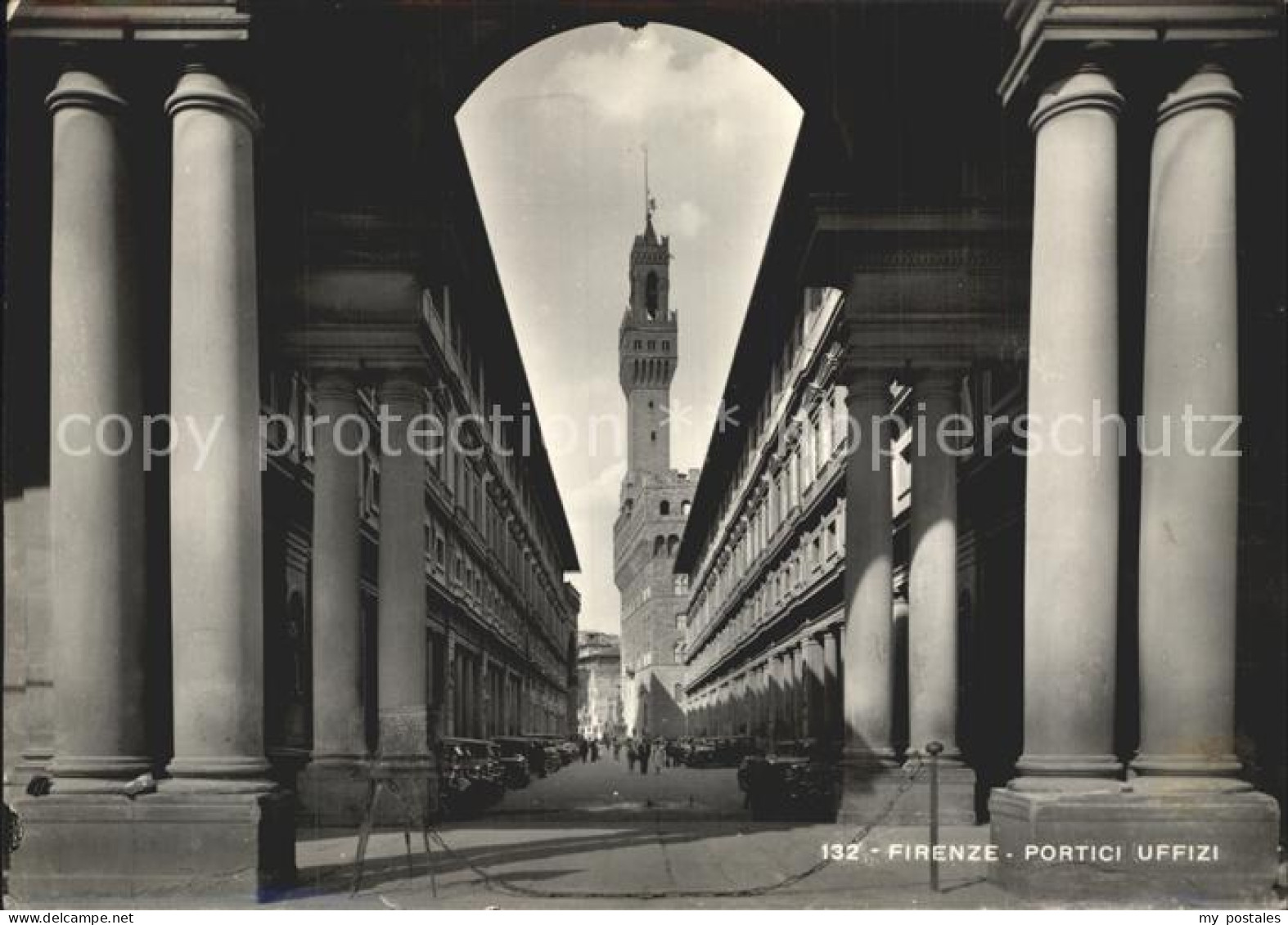 Firenze Florenz Portici Uffizi