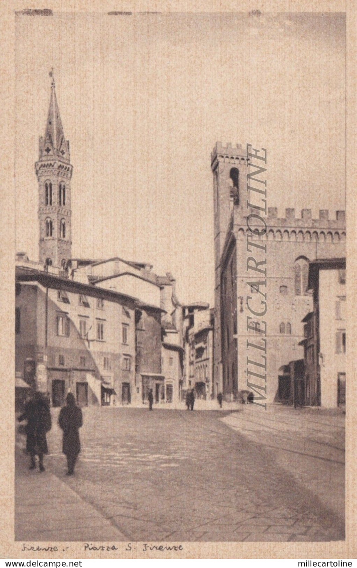 FIRENZE: Piazza S. Firenze