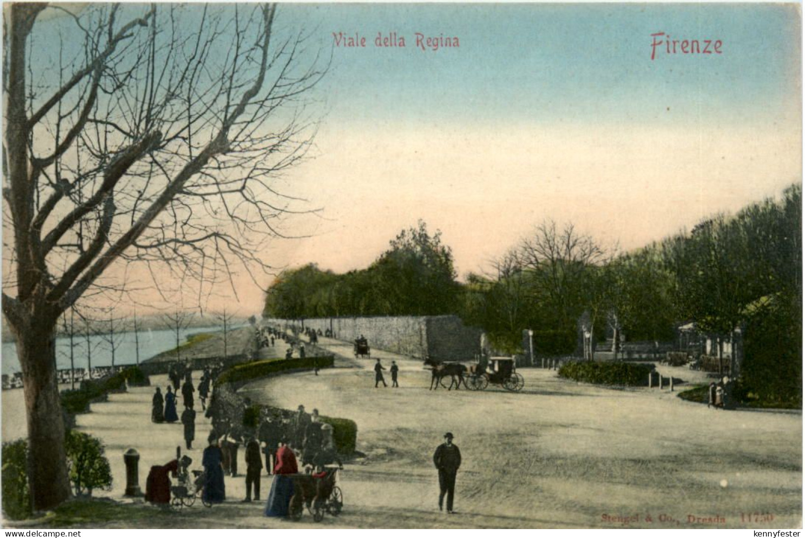 Firenze - Viale della Regina