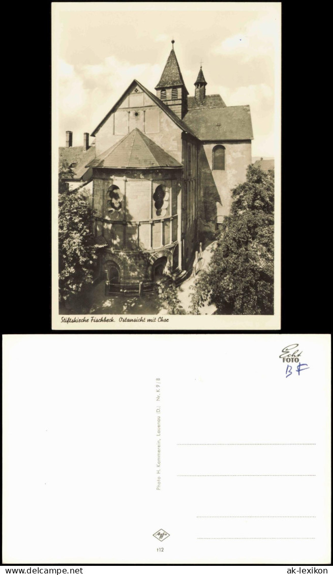 Fischbeck-Hessisch Oldendorf Stiftskirche Ostansicht mit Chor 1960