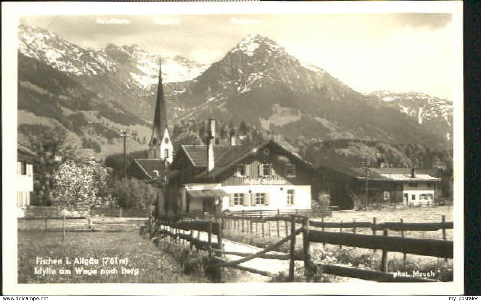 Fischen Allgaeu Fischen i. Allgaeu