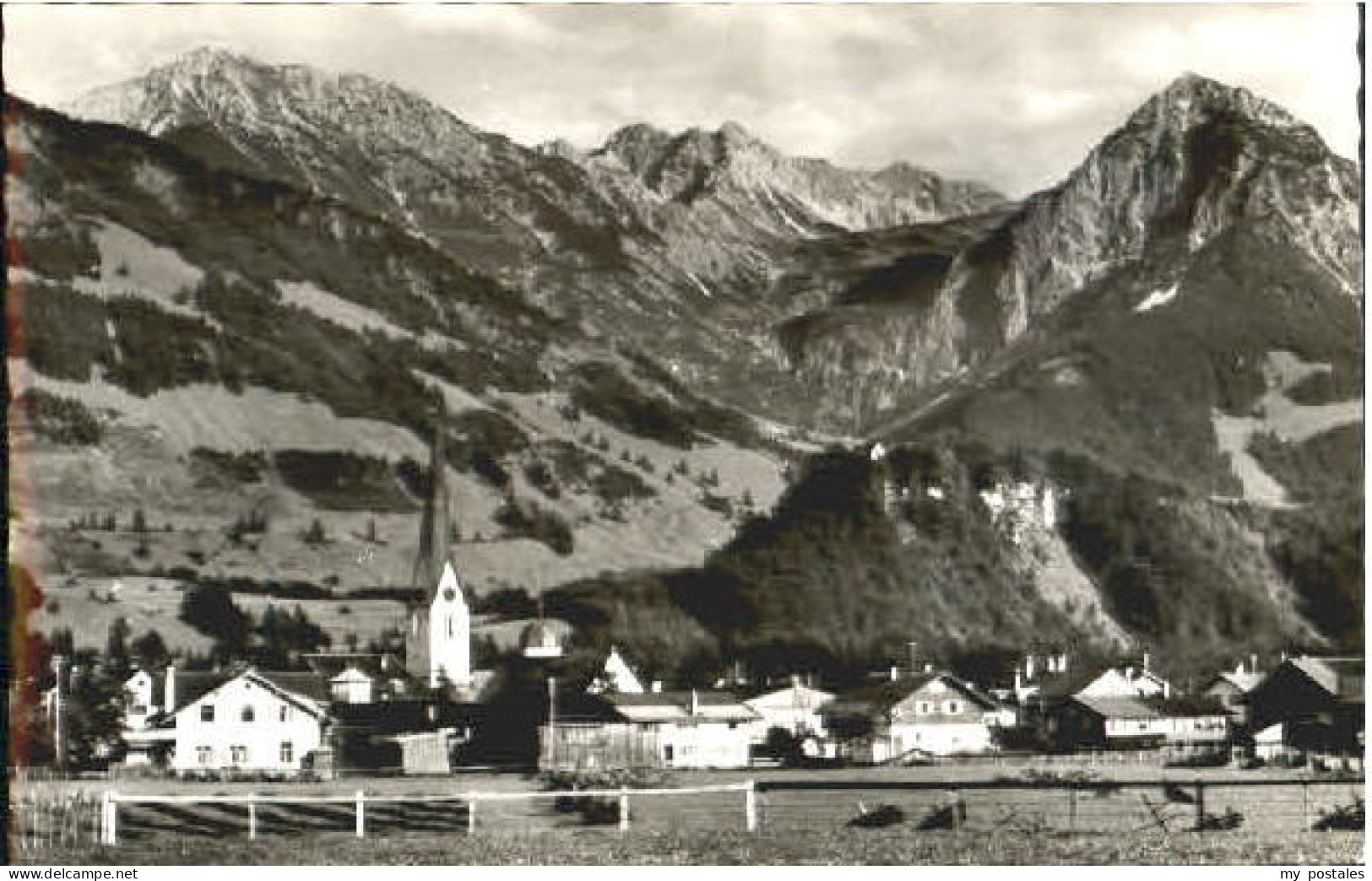 Fischen Allgaeu Fischen  ungelaufen ca. 1955