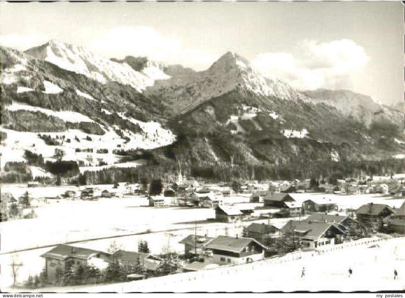 Fischen Allgaeu Fischen  ungelaufen ca. 1965