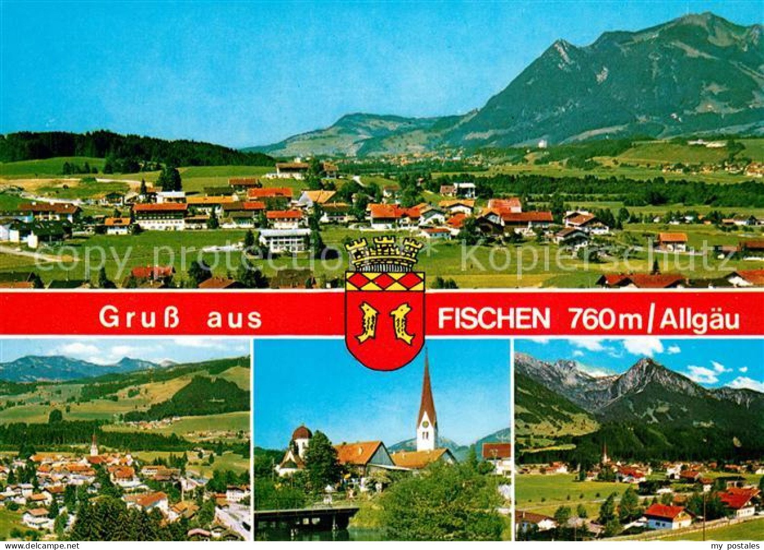 Fischen Allgaeu Fliegeraufnahme