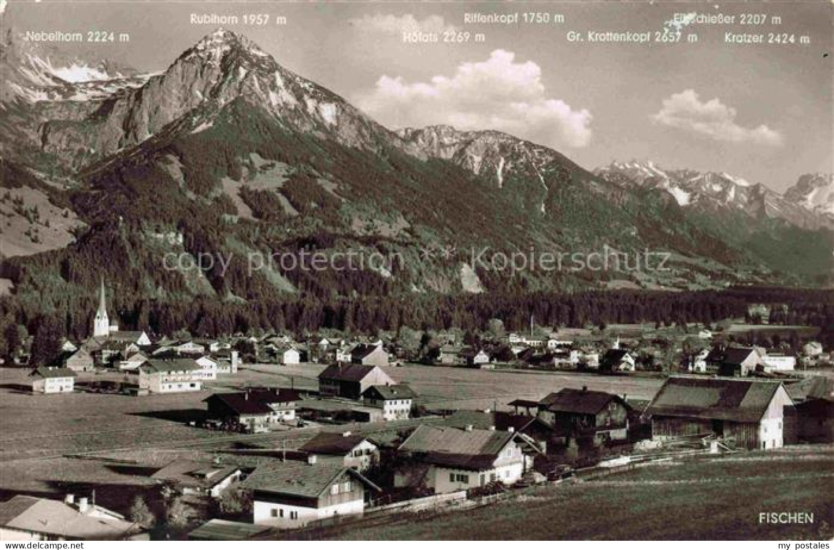 Fischen Allgaeu Panorama