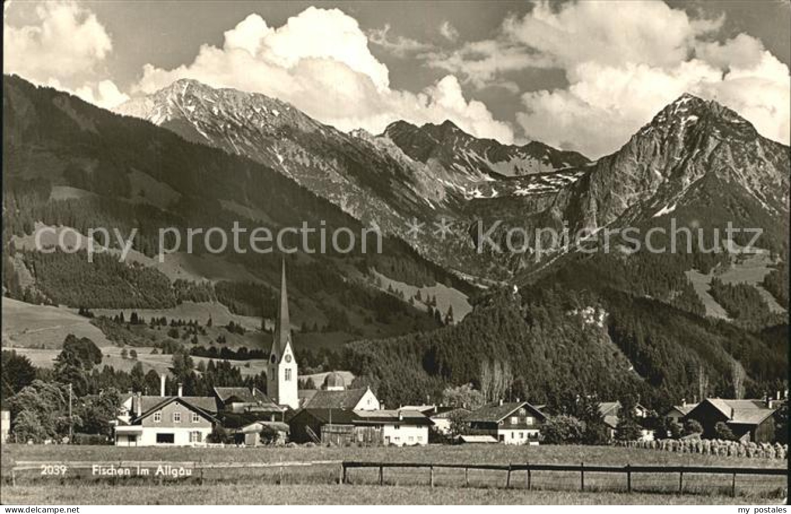 Fischen Allgaeu Panorama