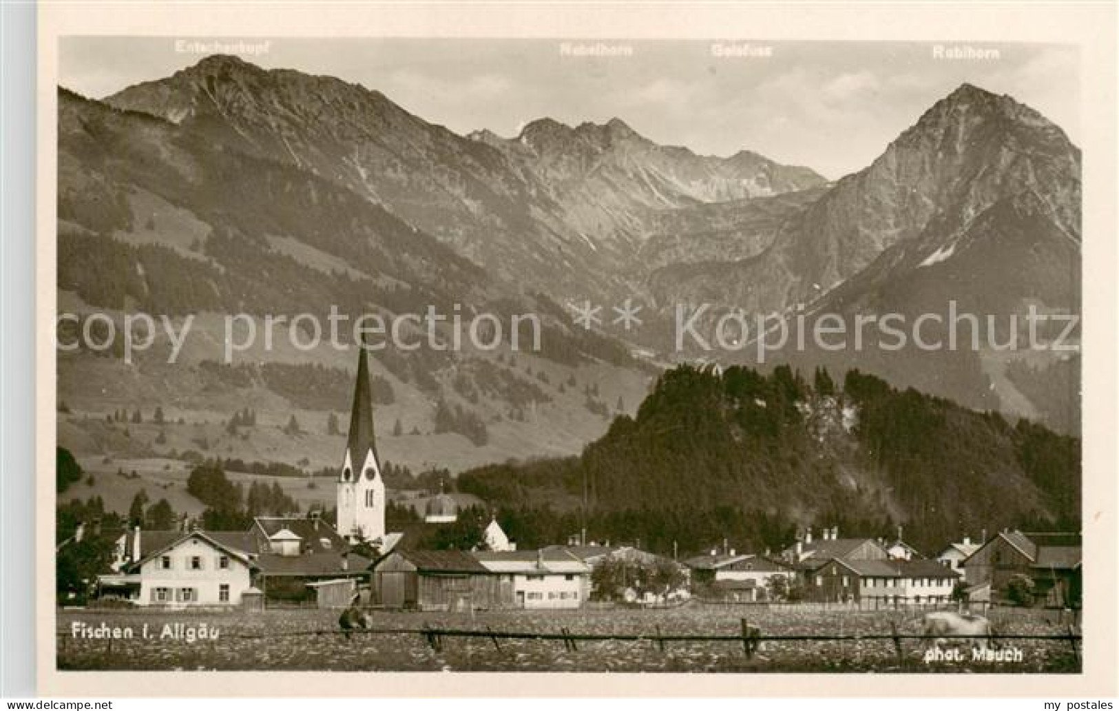 Fischen Allgaeu Panorama
