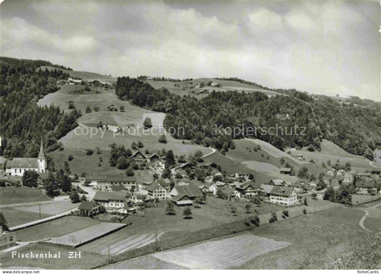 Fischenthal Fischental Hinwil ZH Panorama