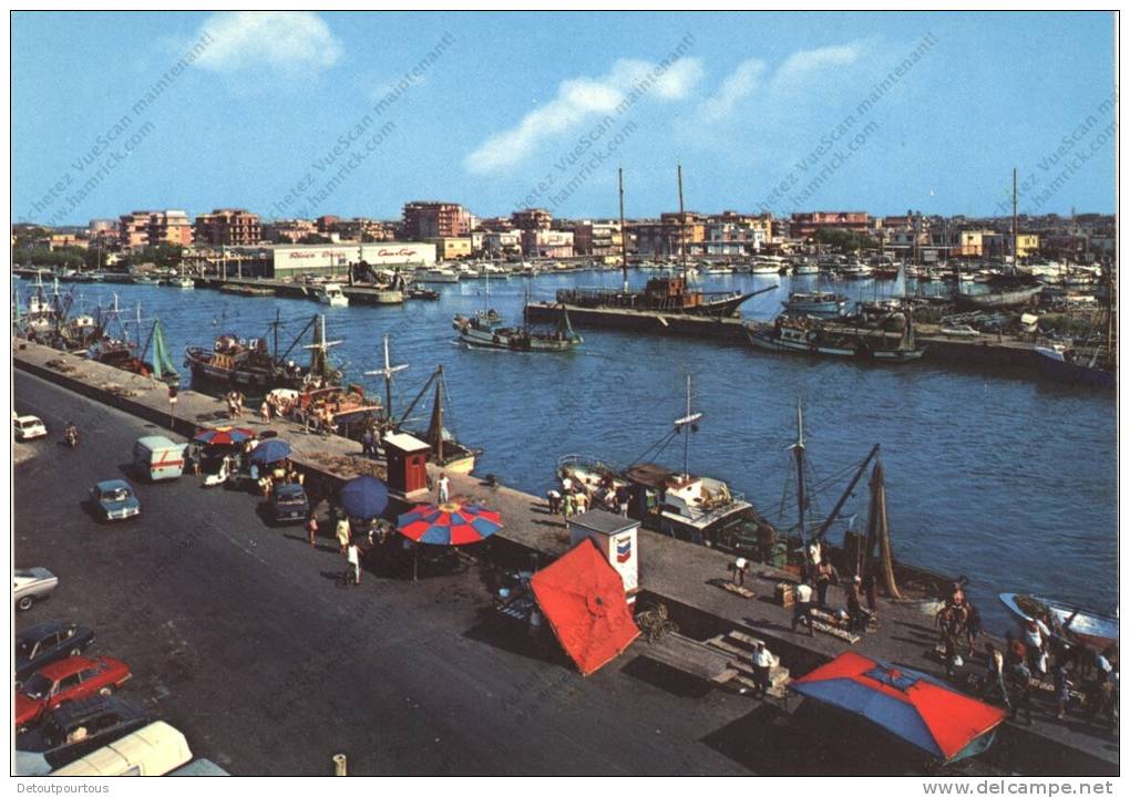 FIUMICINO : Darsena e porto canale