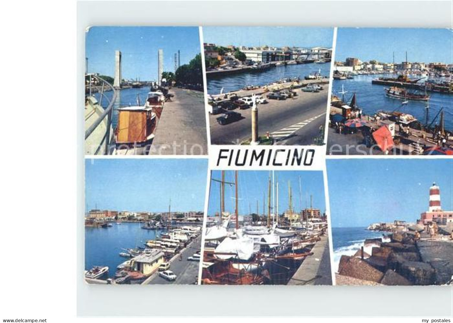 Fiumicino Hafen Leutturm