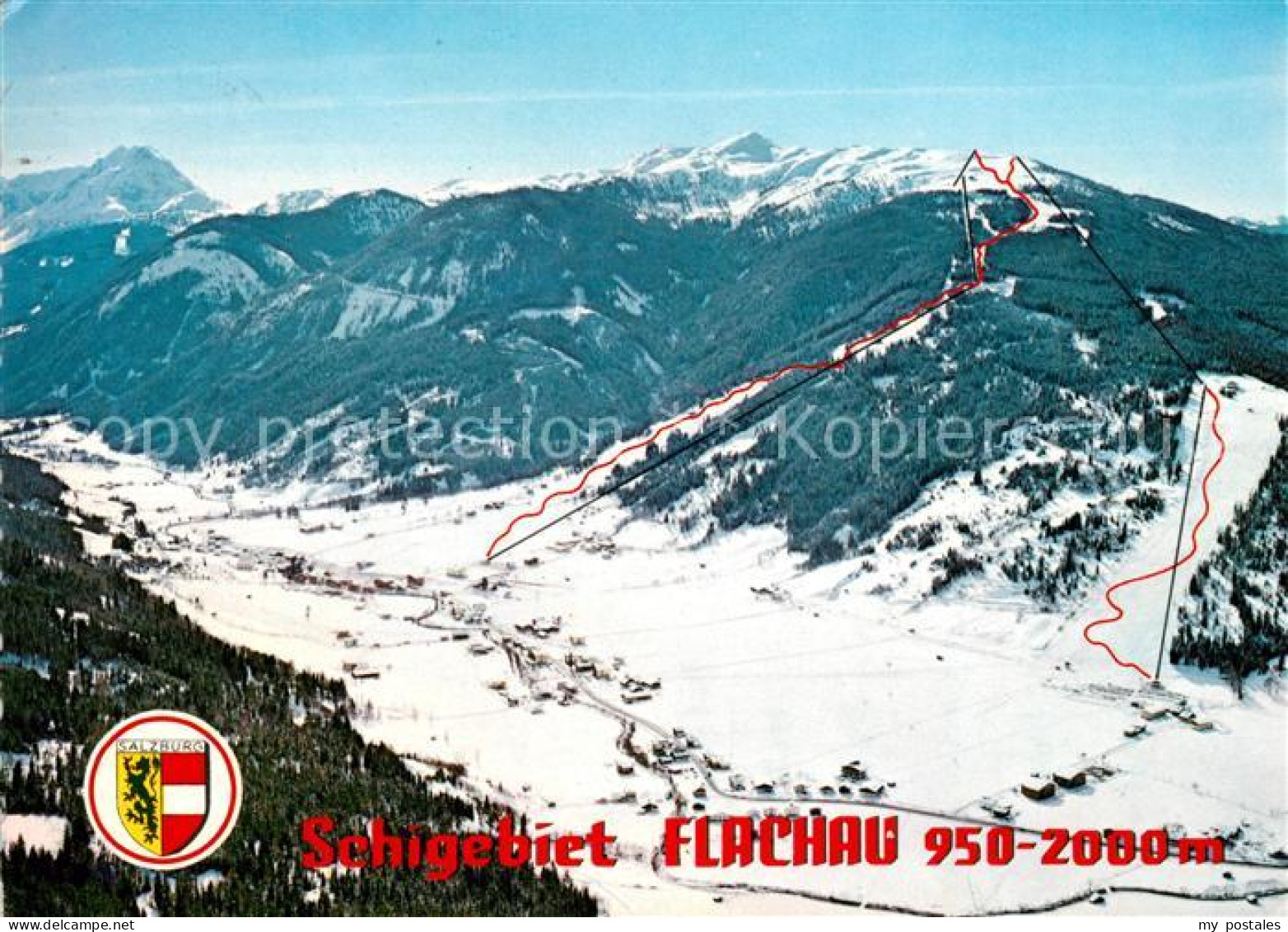 Flachau wagrain Skigebiet