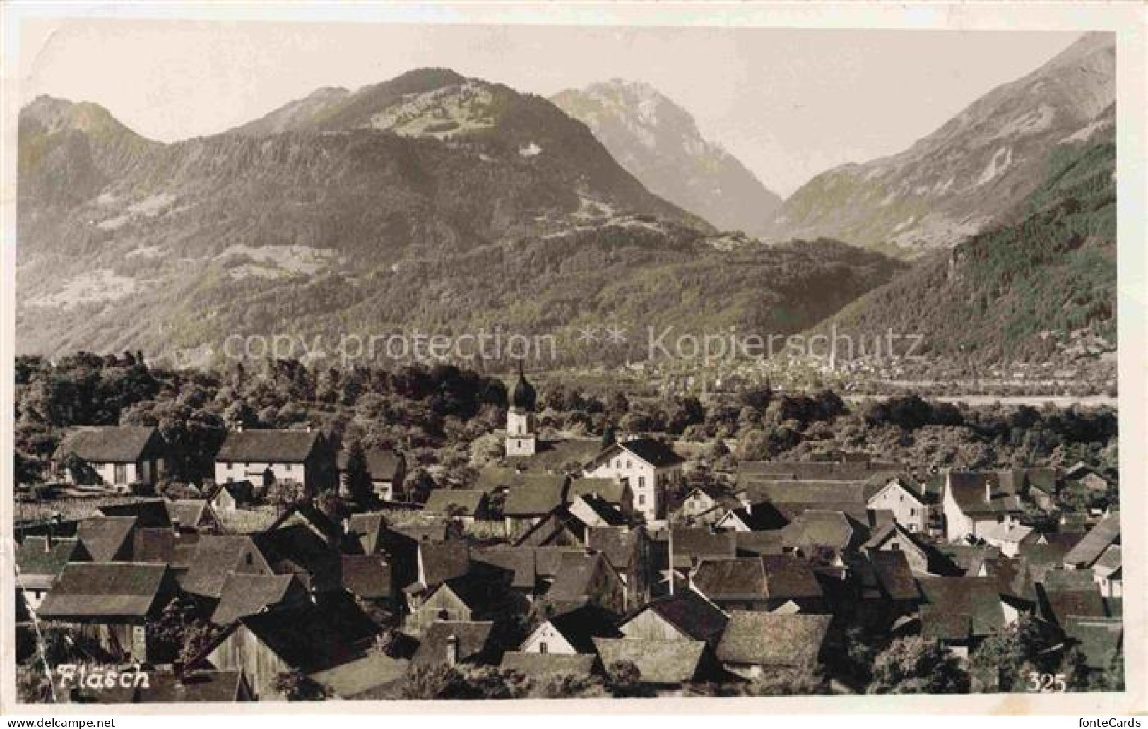 Flaesch Landquart GR Panorama