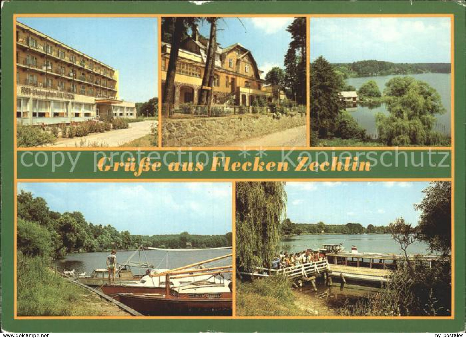 Flecken Zechlin Erholungsheime Schwarzer See