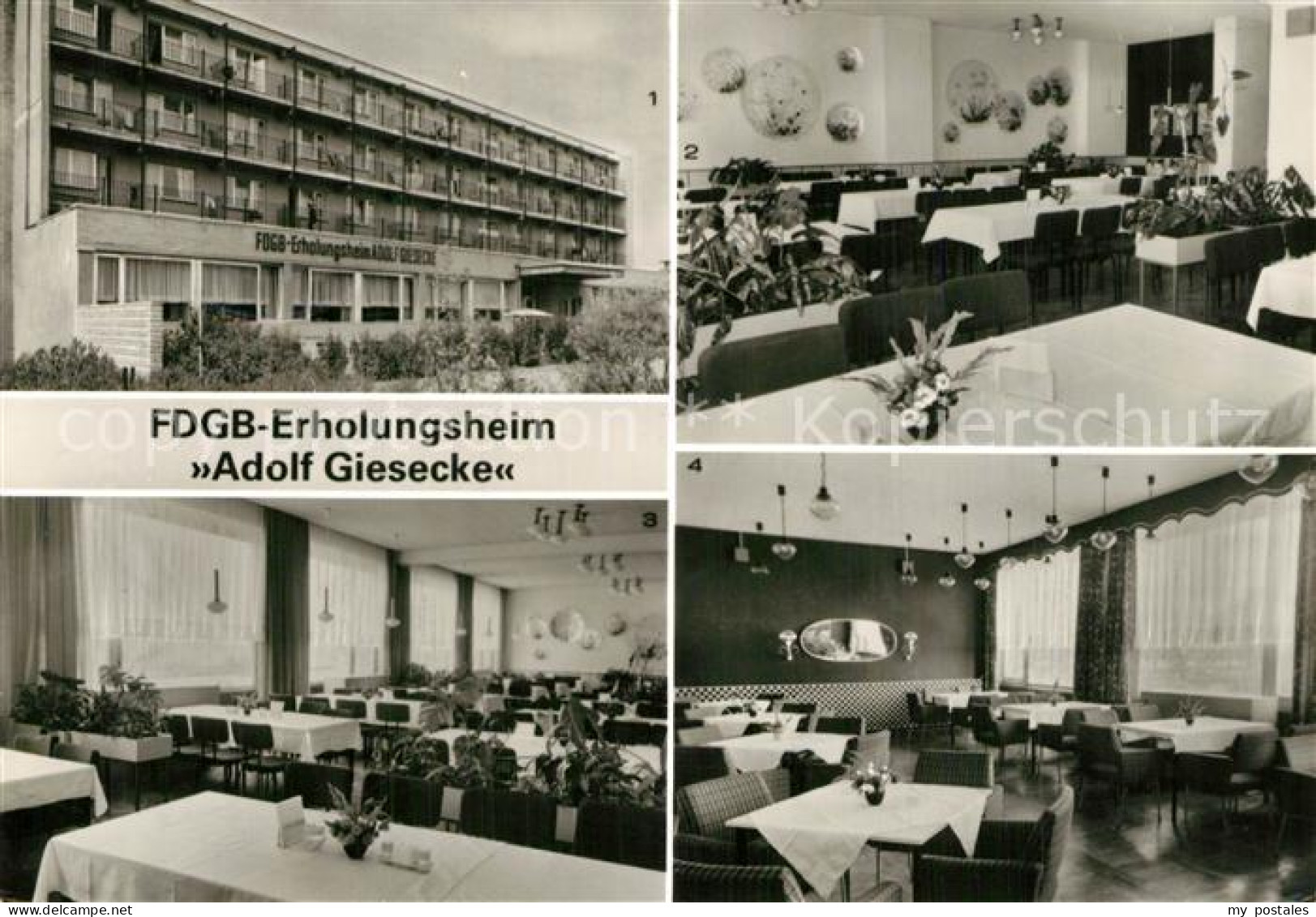 Flecken Zechlin FDGB Erholungsheim Adolf Giesecke