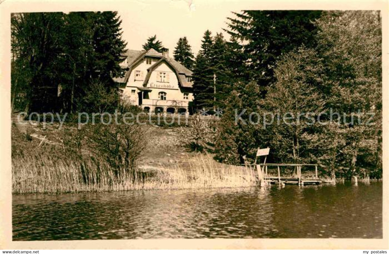 Flecken Zechlin FDGB Erholungsheim Handabzug