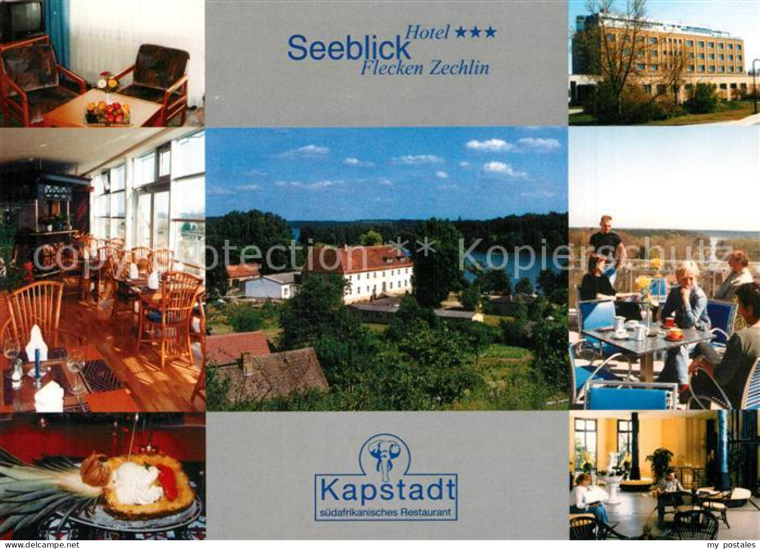 Flecken Zechlin Hotel Seeblick Restaurant Terrasse