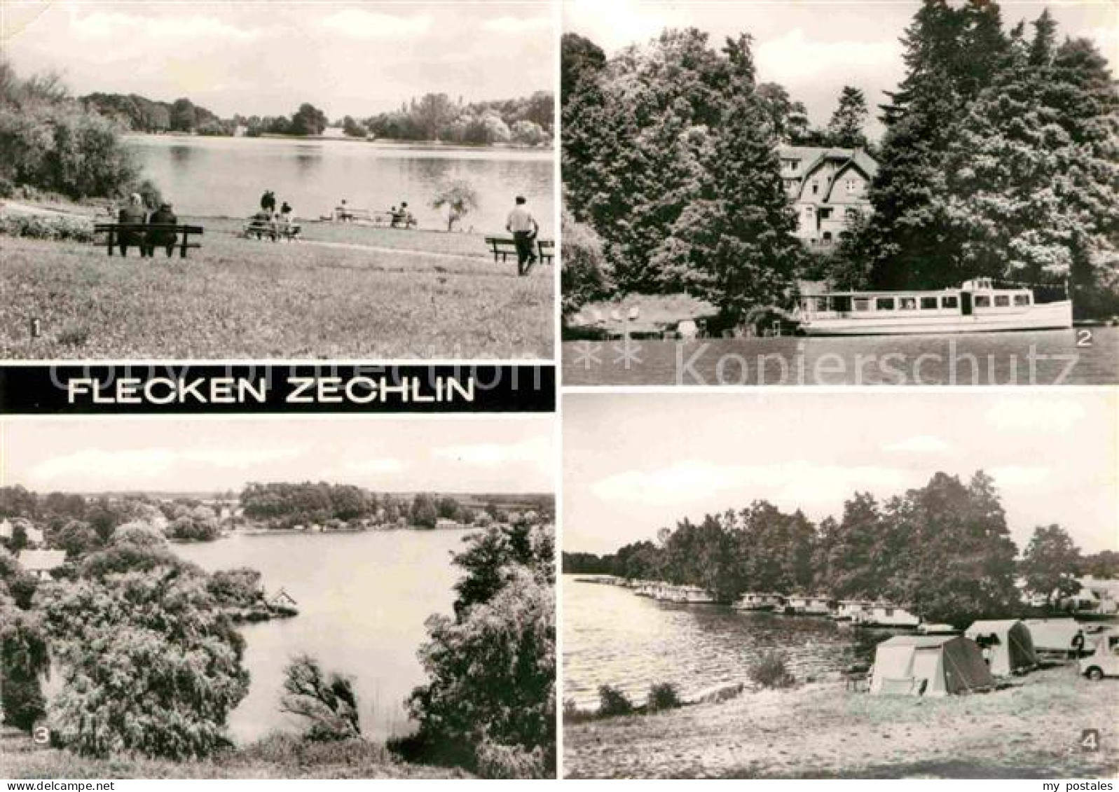 Flecken Zechlin Schwarzer See Erholungsheim Eisenhoehe