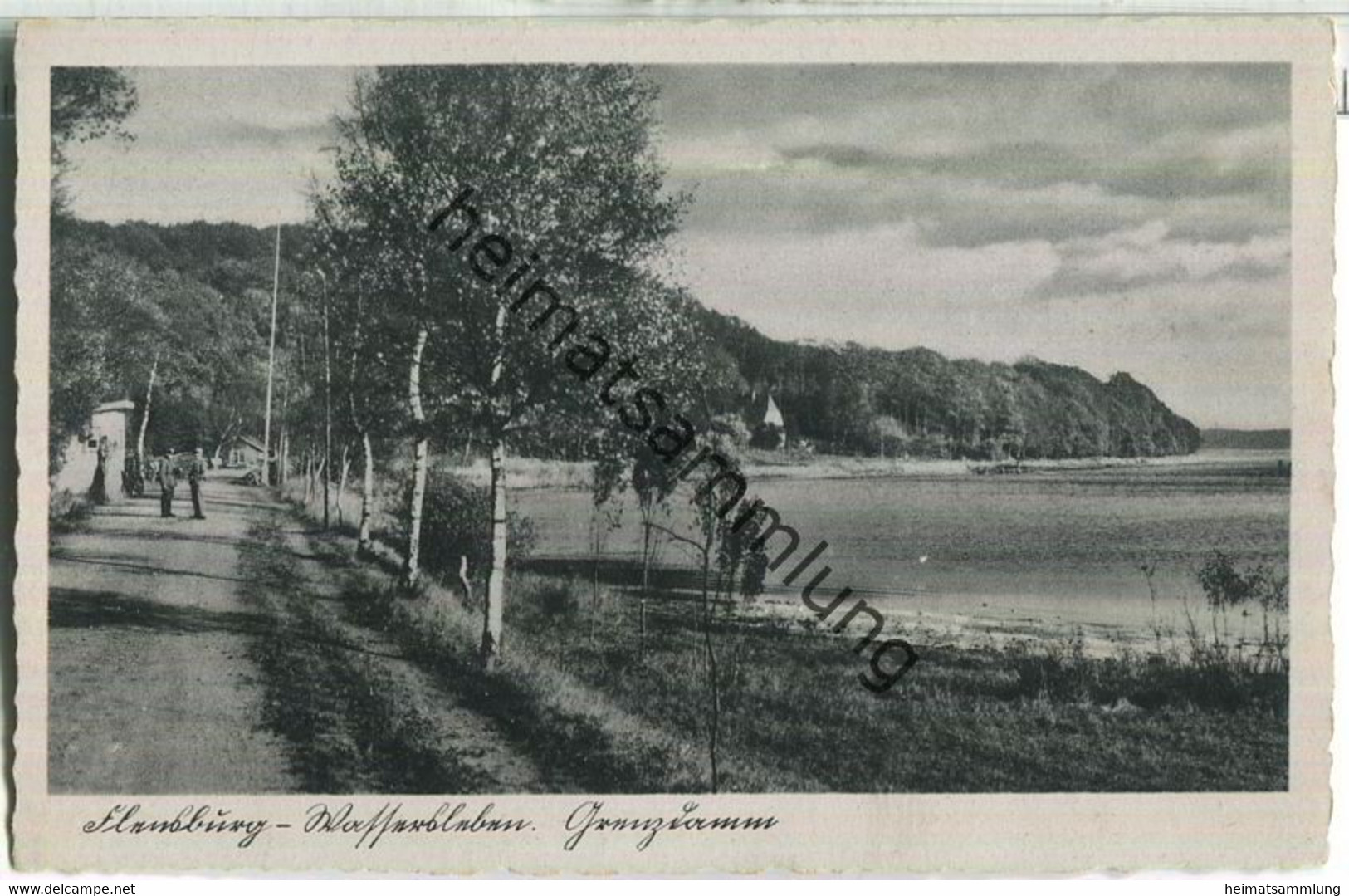 Flensburg Wasserleben - Grenzdamm - Verlag Th. Thomsen Flensburg