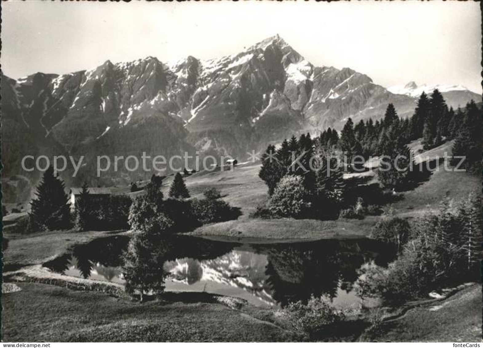 Flerden Bugnielersee mit Piz Beverin