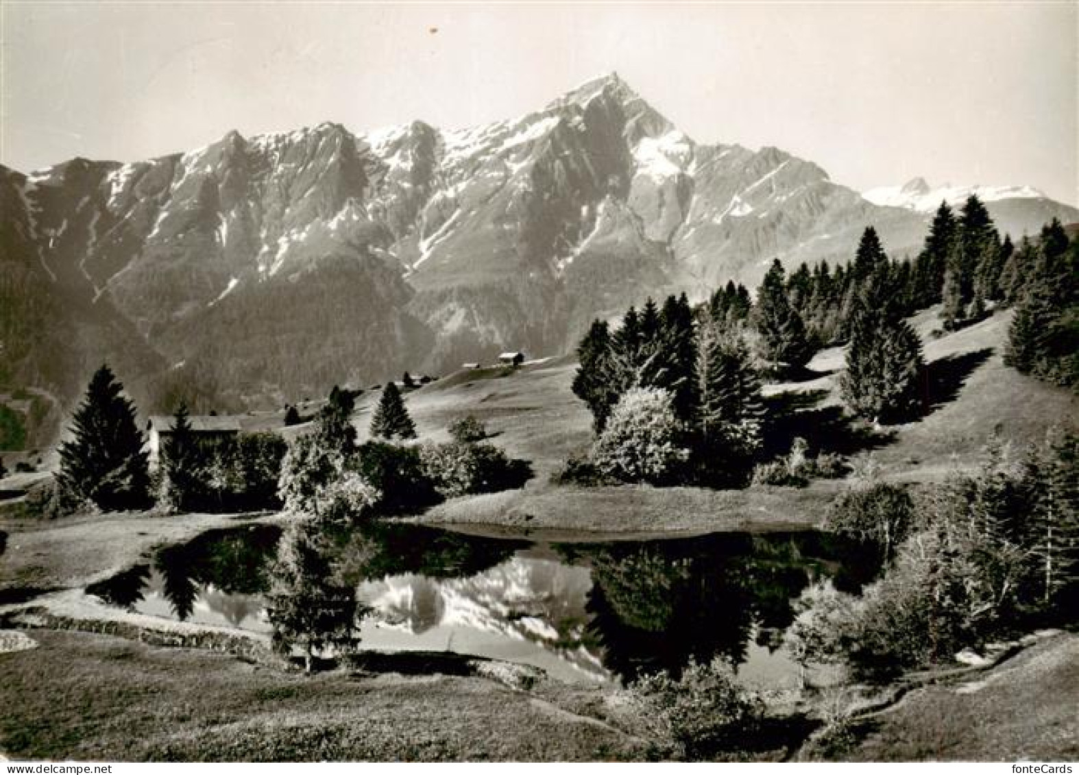 Flerden GR Bignielersee mit Piz Beverin