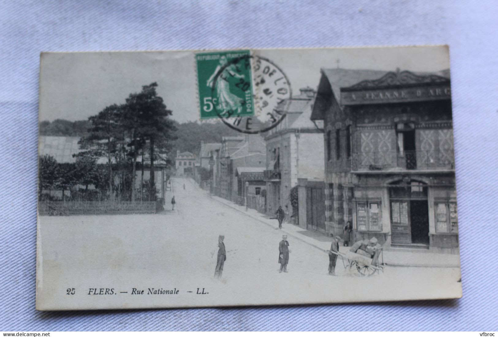 Flers, rue Nationale, Orne 61