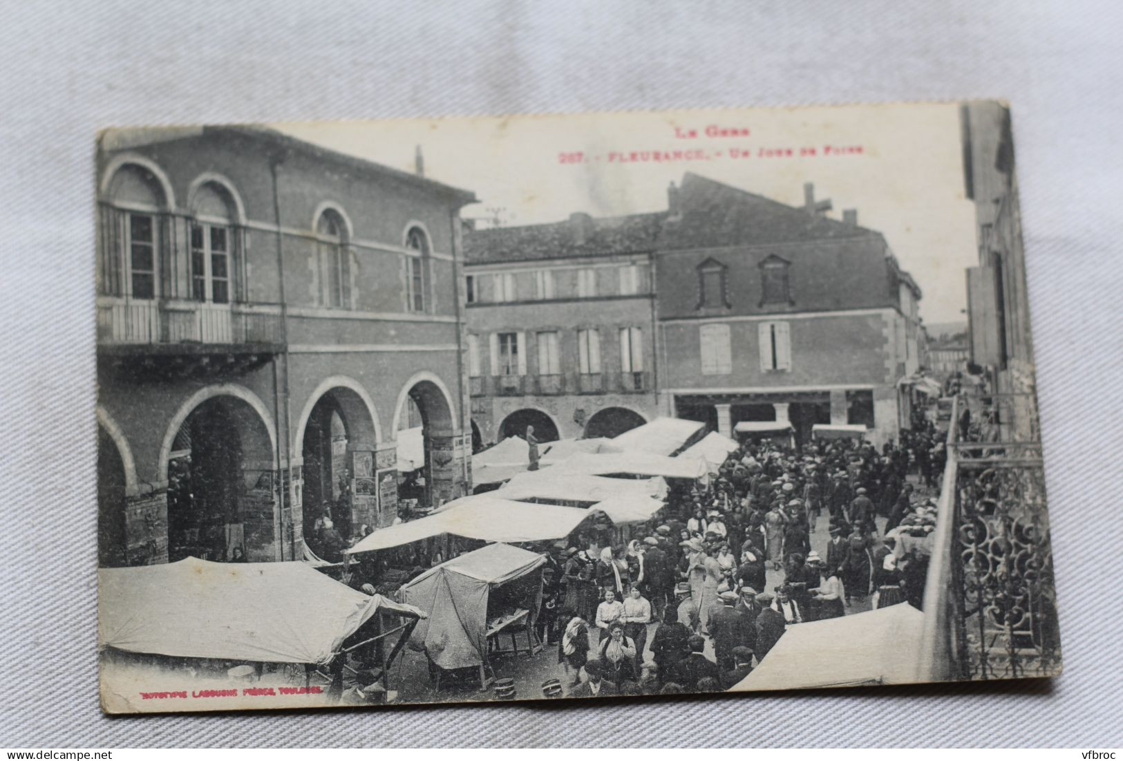 Fleurance, un jour de foire, Gers 32