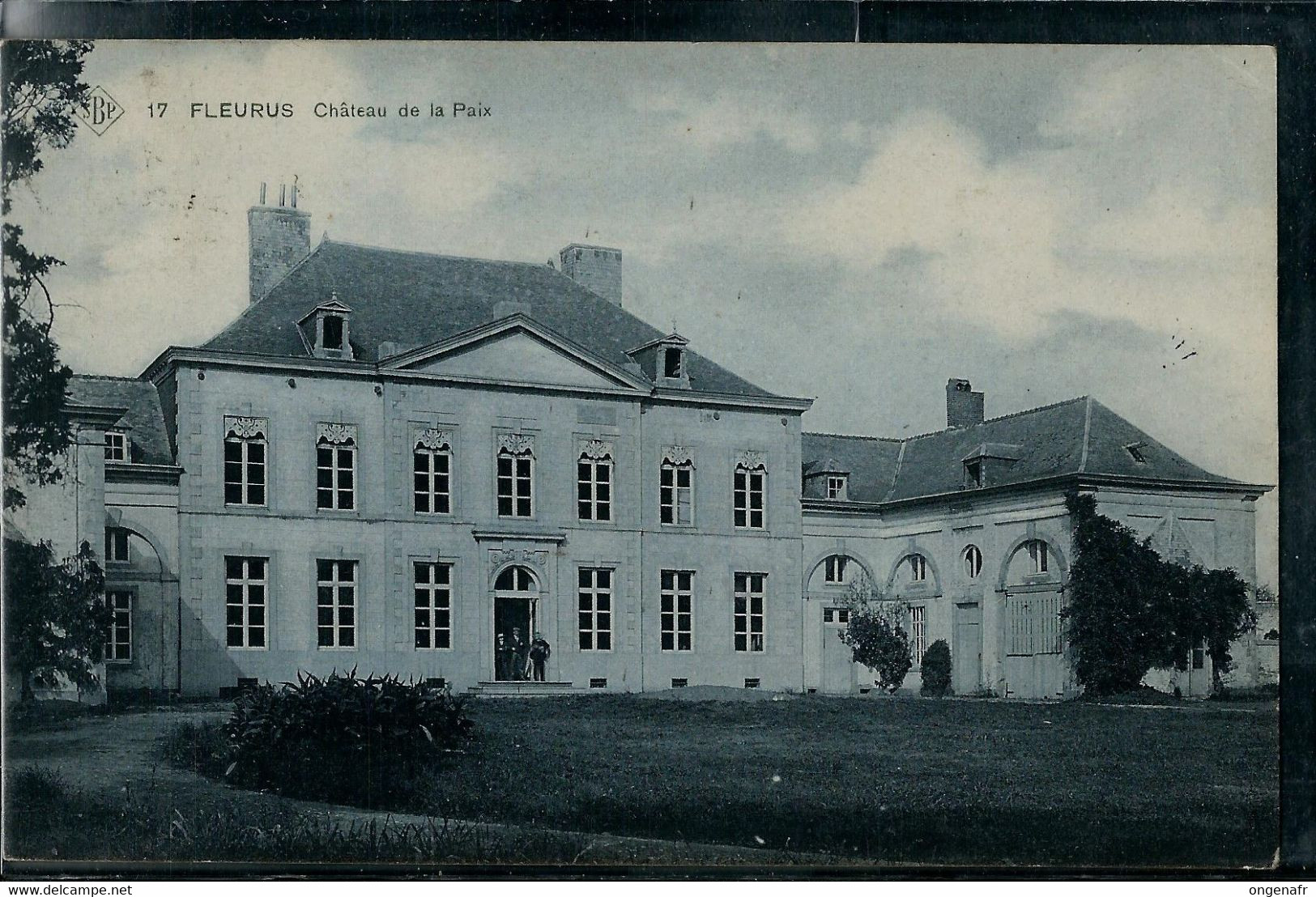 FLEURUS : Château de la  Paix -- obl. FLEURUS  03/03/1907