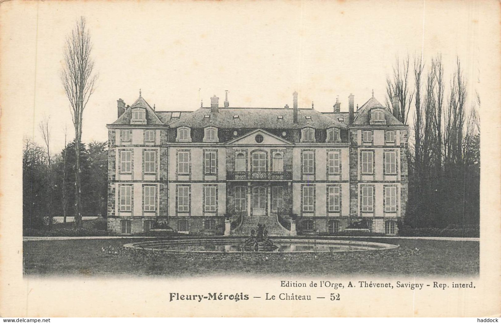 FLEURY MEROGIS - LE CHATEAU
