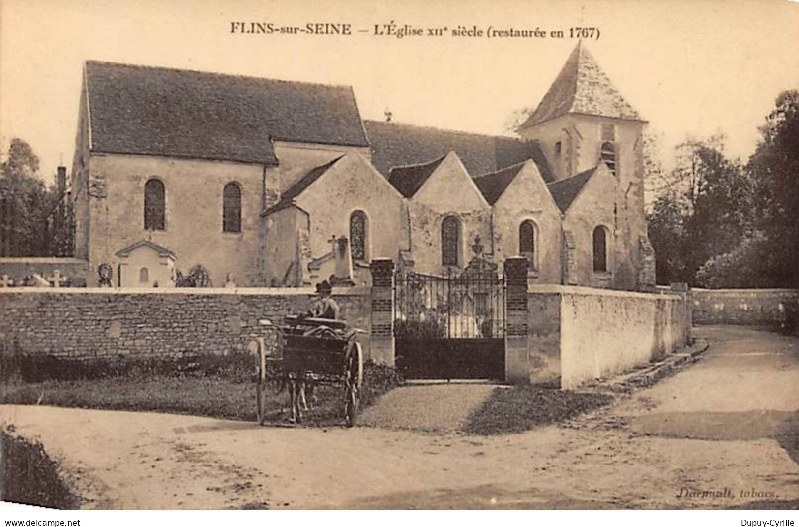 FLINS SUR SEINE - L'Eglise - état
