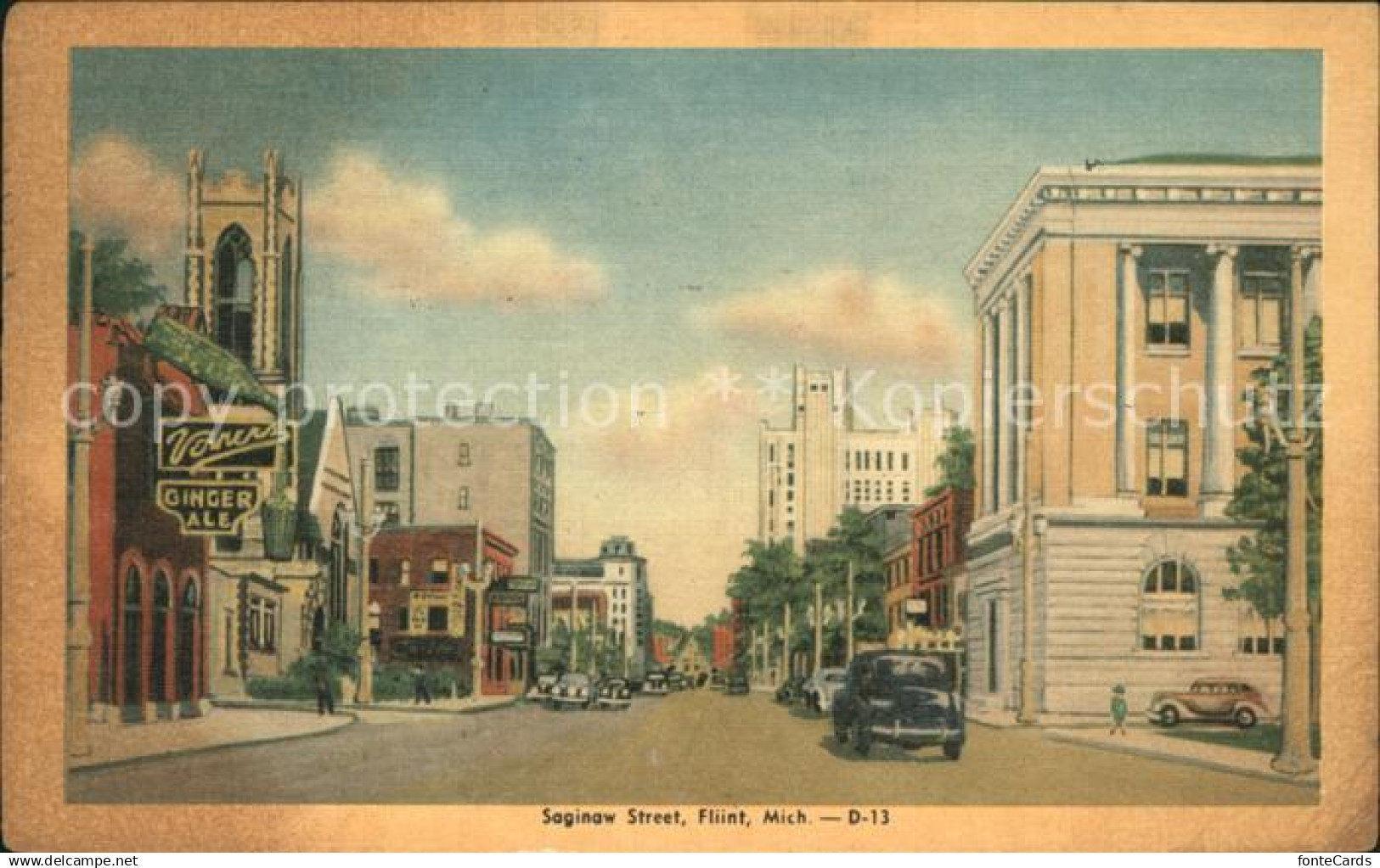Flint Michigan Saginaw Street