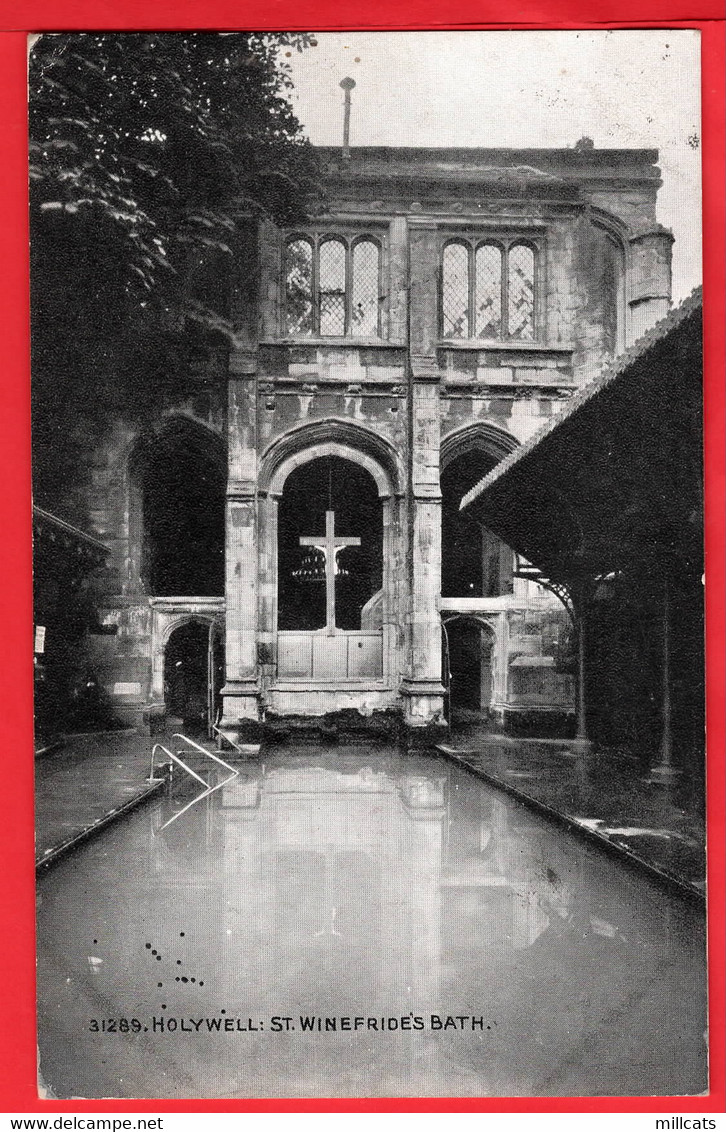 FLINTSHIRE HOLYWELL   ST WINEFREIDE'S WELL  pu 1913