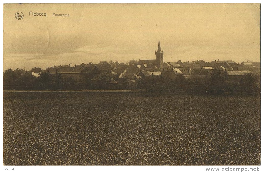 Flobecq : Panorama   ( ecrit  avec timbre )