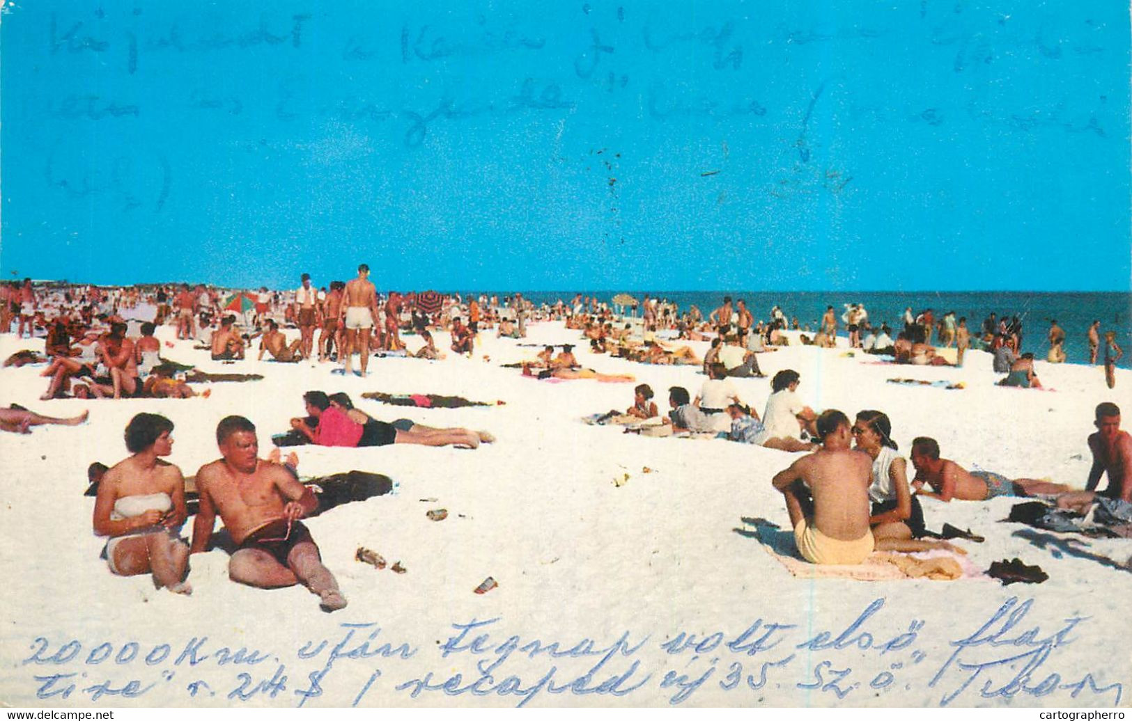 Florida Pensacola beach 1953