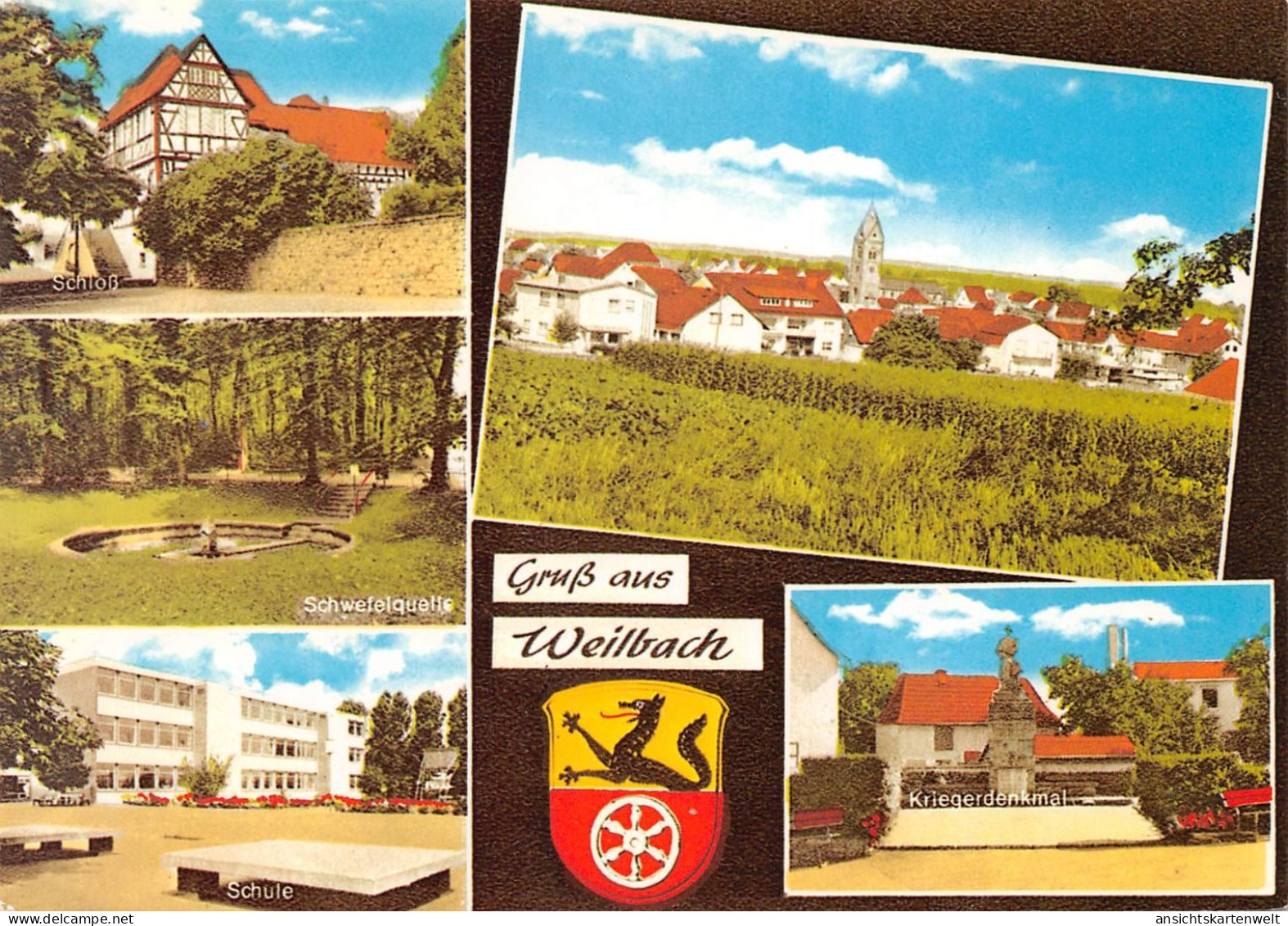 Flörsheim-Weilbach Mehrbildkarte ngl #191.667