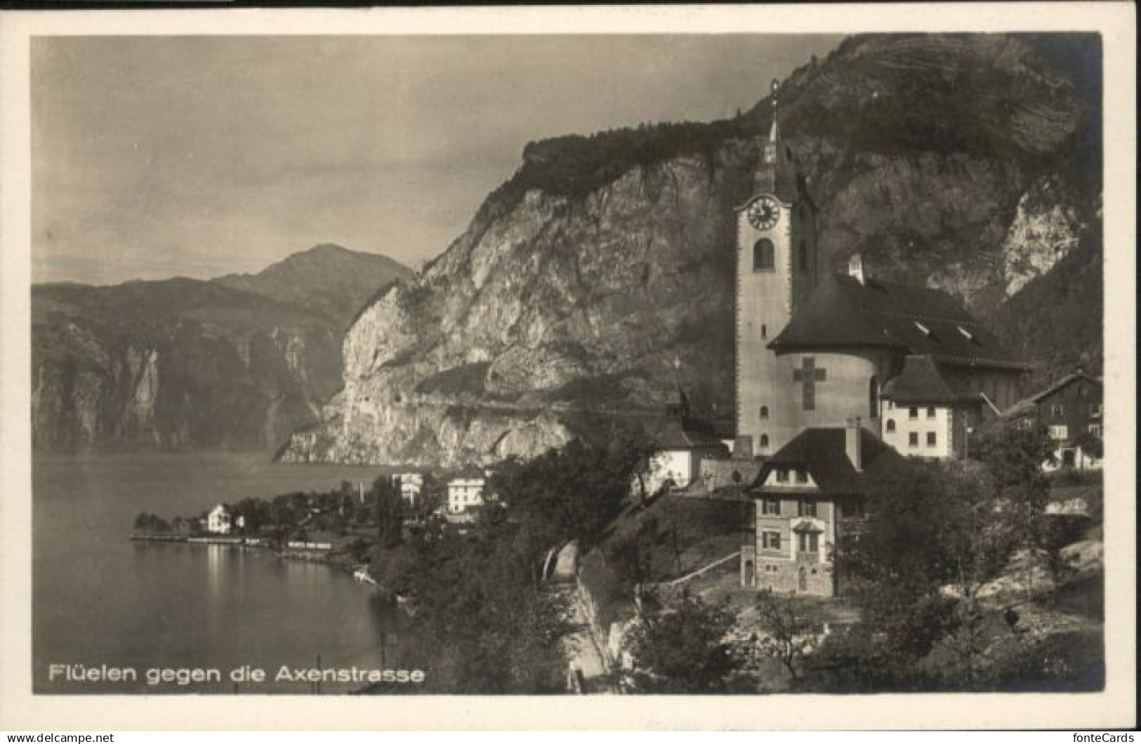 Flueelen UR Flueelen Axenstrasse Kirche
