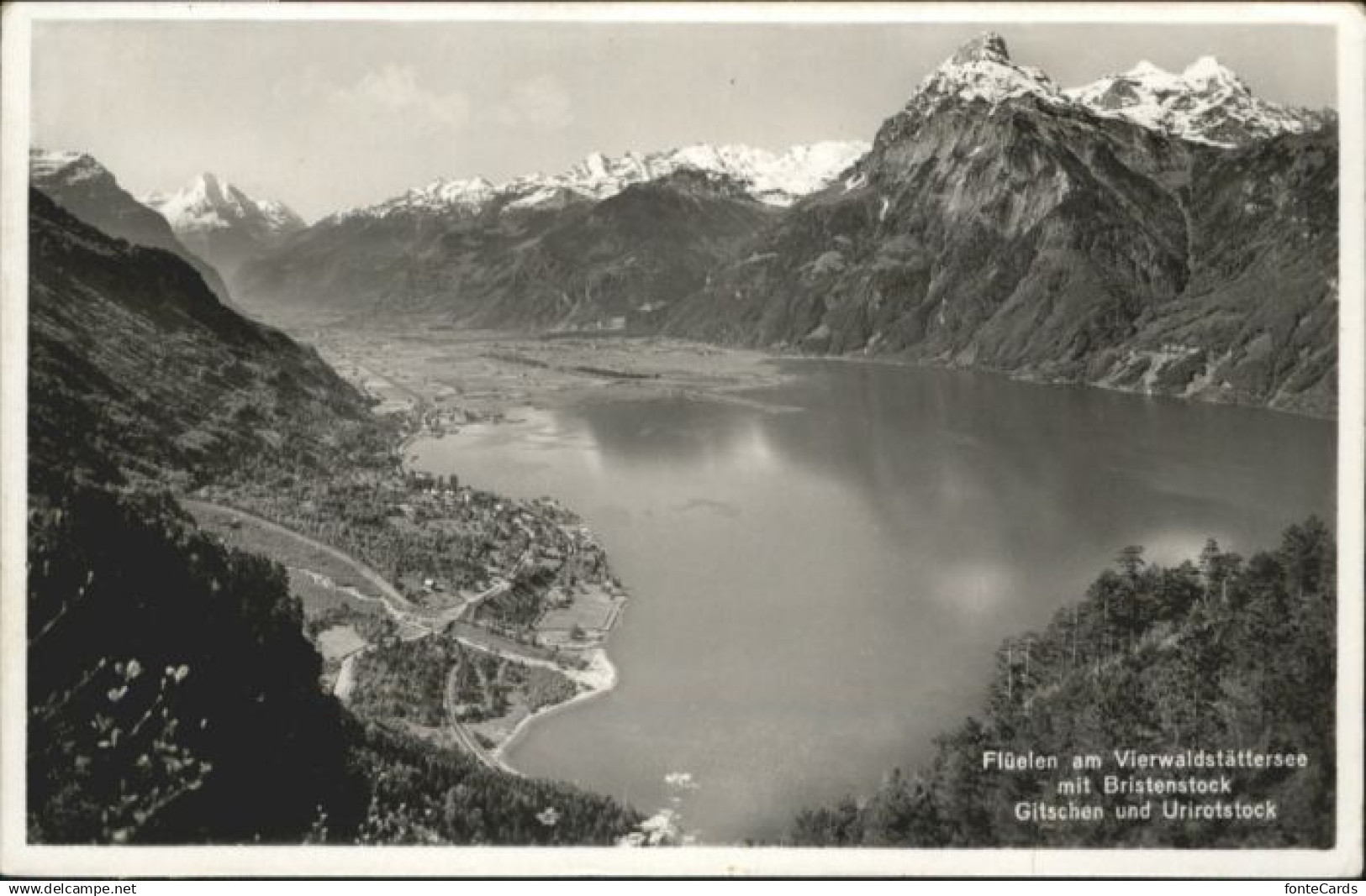 Flueelen UR Flueelen Bristenstock Gitschen Urirotstock