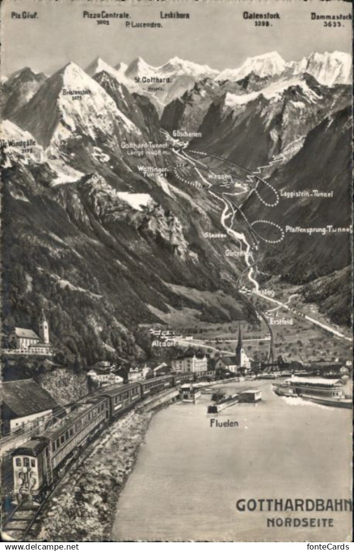 Flueelen UR Flueelen Gotthardbahn