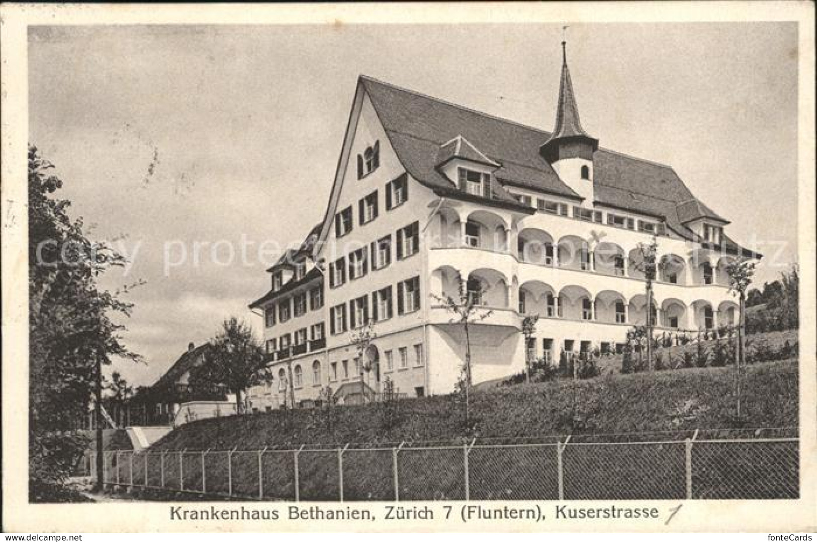 Fluntern Zuerich Krankenhaus Bethanien