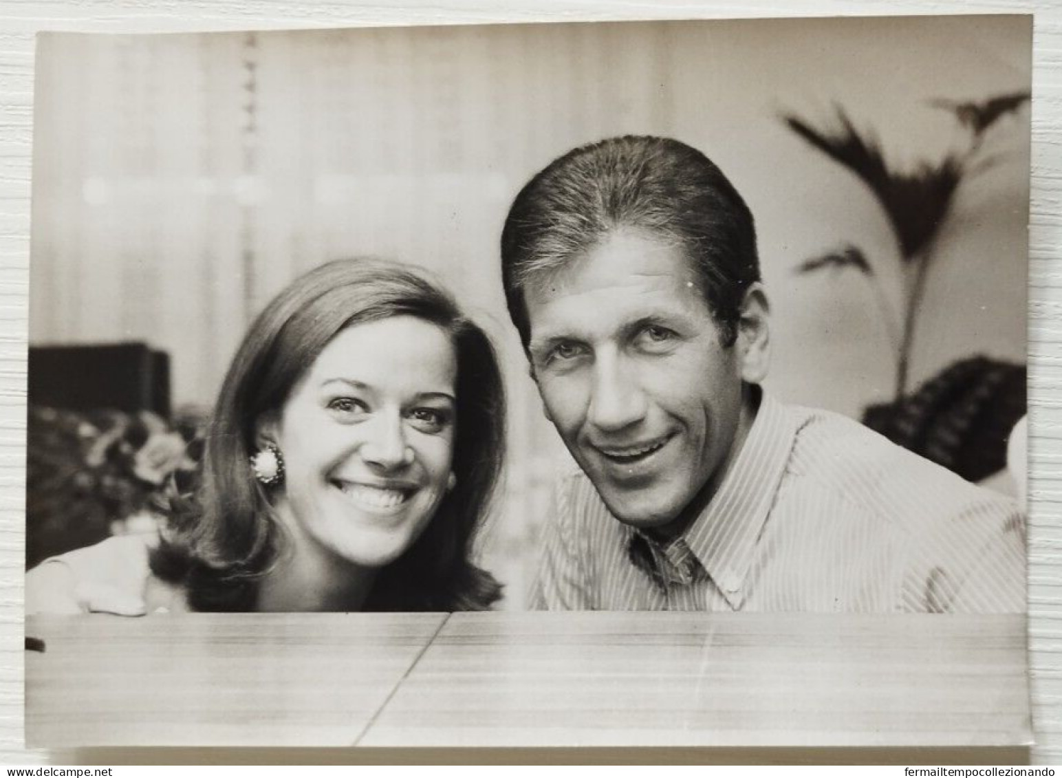 FO4608,foto originale,personaggi famosi,ciclista vittorio adorni con la moglie