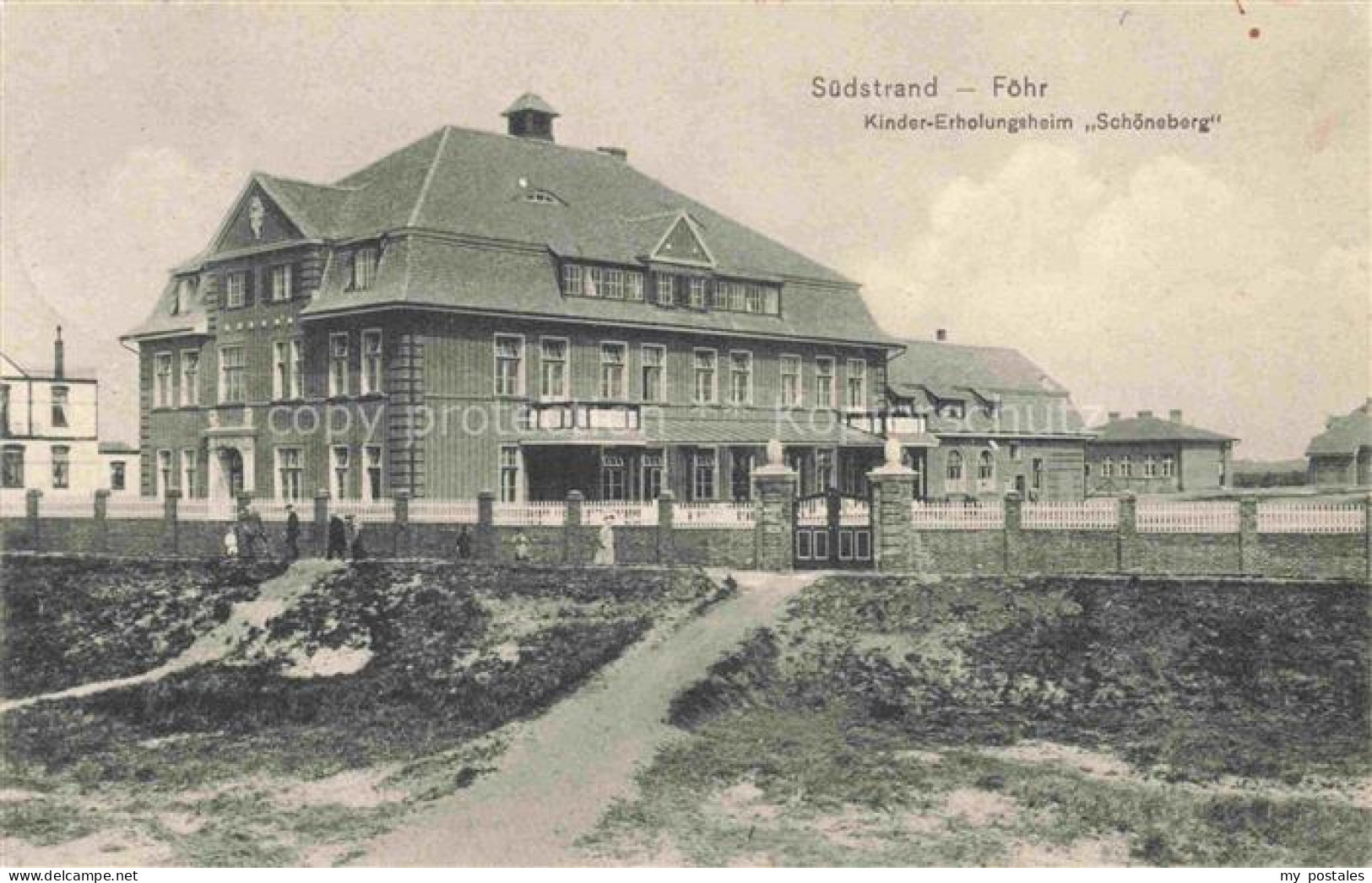 FoeHR Nordseeinsel Schleswig-Holstein Kinder-Erholungsheim Schoeneberg am Suedst