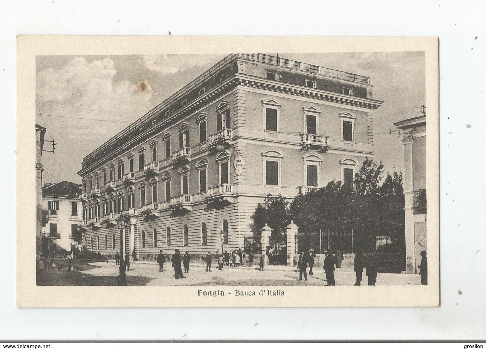 FOGGIA 19621 BANCA D'ITALIA