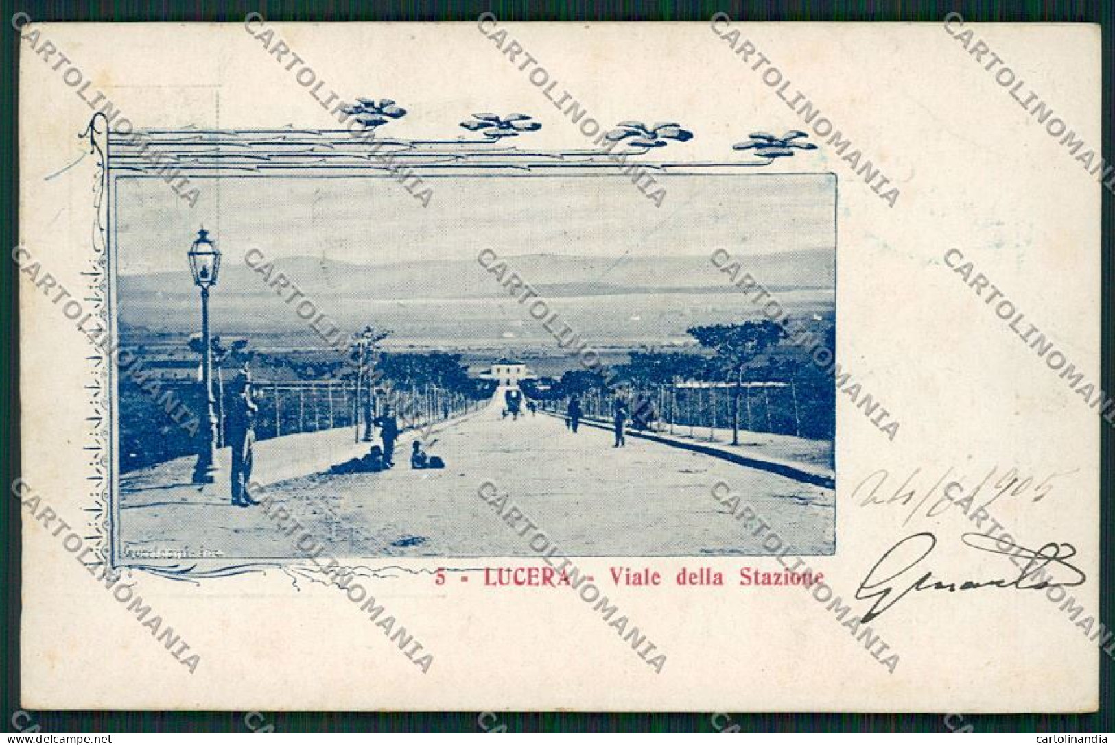 Foggia Lucera cartolina QQ4871