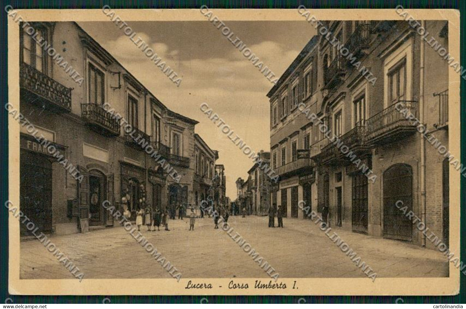 Foggia Lucera cartolina QQ4872