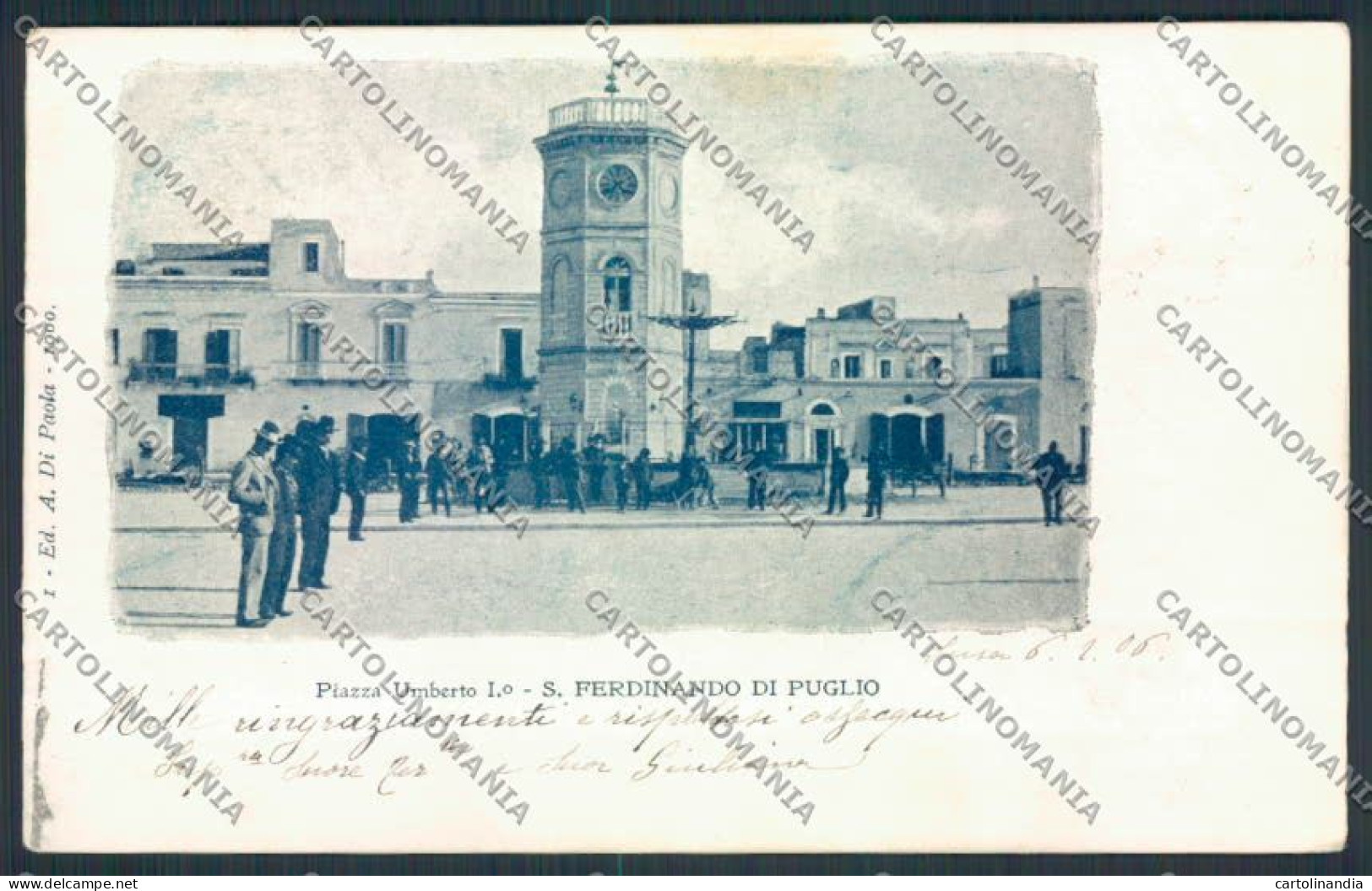 Foggia San Ferdinando di Puglia cartolina MV5358