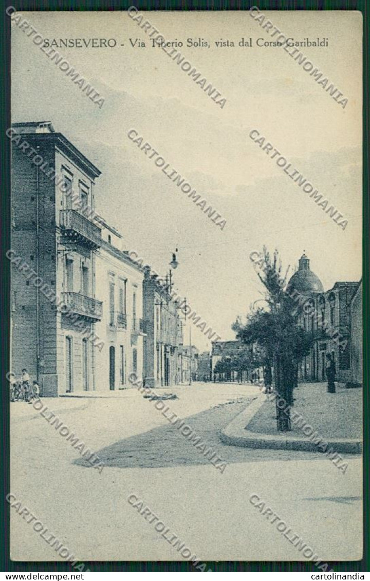 Foggia San Severo cartolina QQ4892