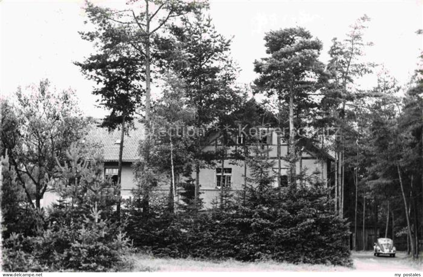 Fohrenreuth Rehau Haus-Tannenberg Fachwerkhaus Kiefernwald VW-Kaefer Ferienhaus