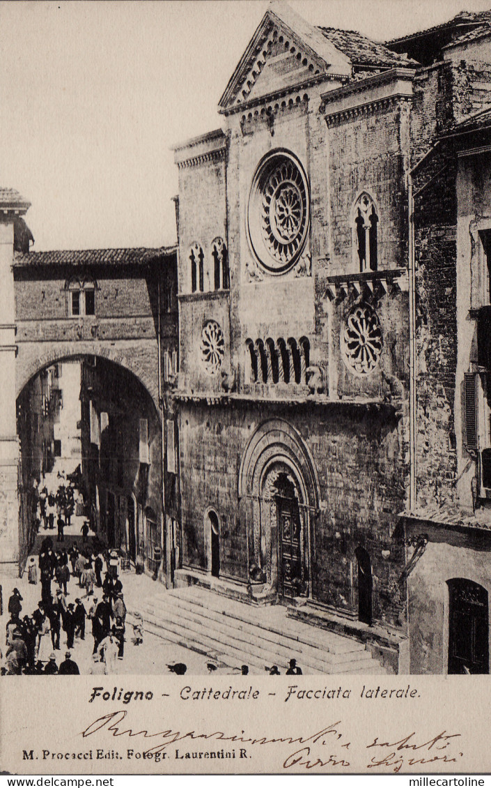 #FOLIGNO: CATTEDRALE - FACCIATA LATERALE