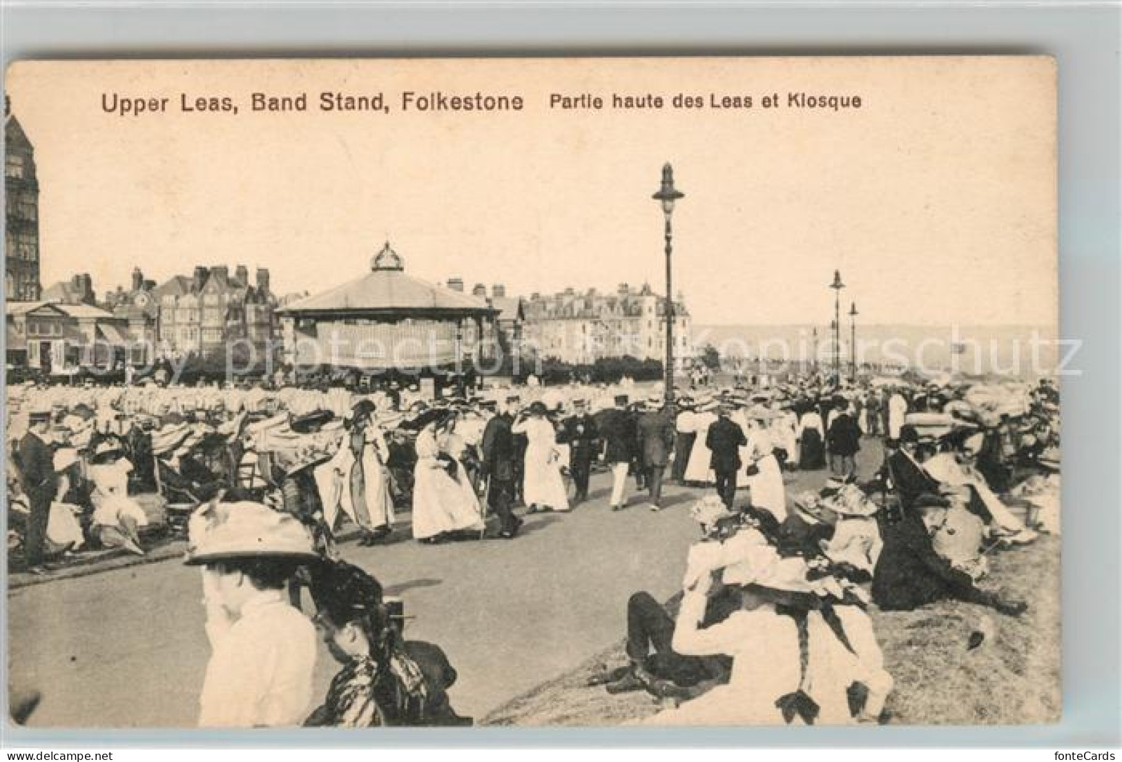 Folkestone Upper Leas Band Stand Folkestone