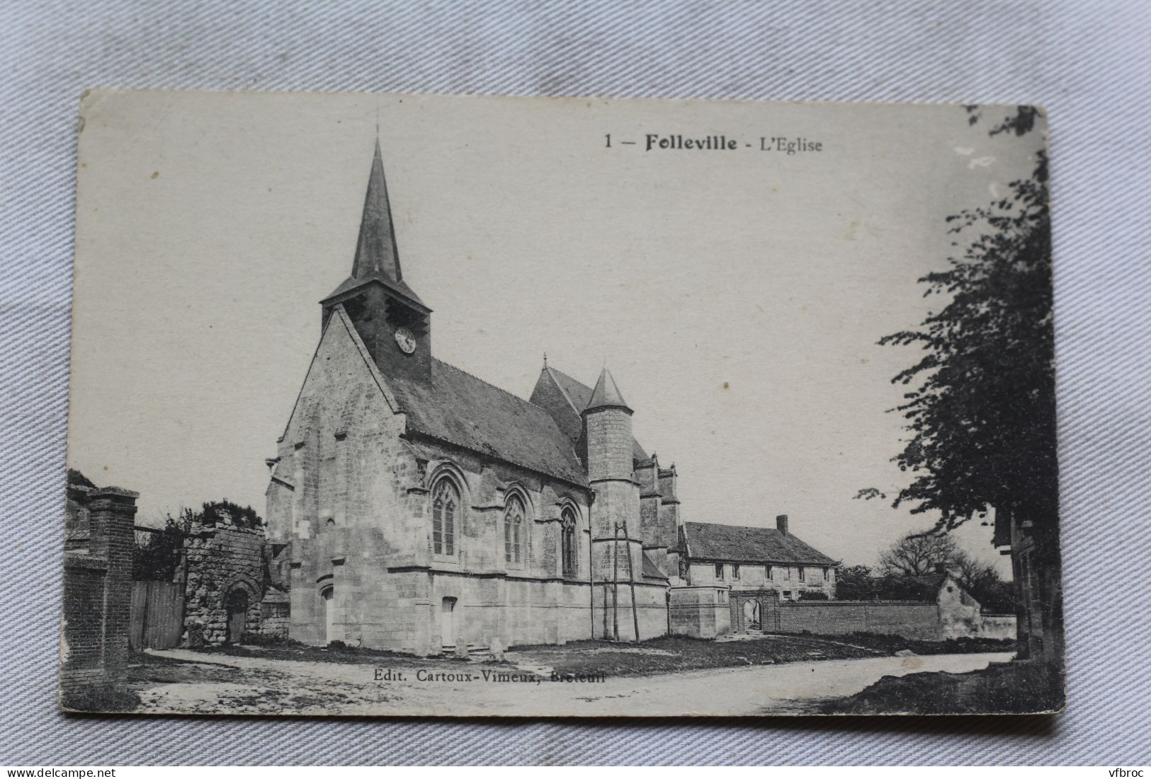Folleville, l'église, Eure 27